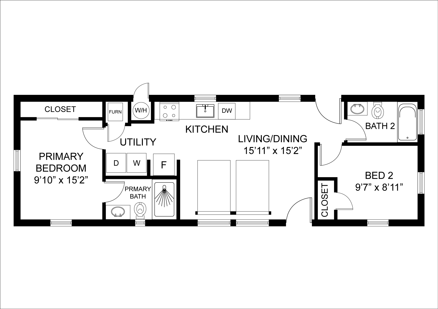 ADORE Crema 660 2 V floor plan