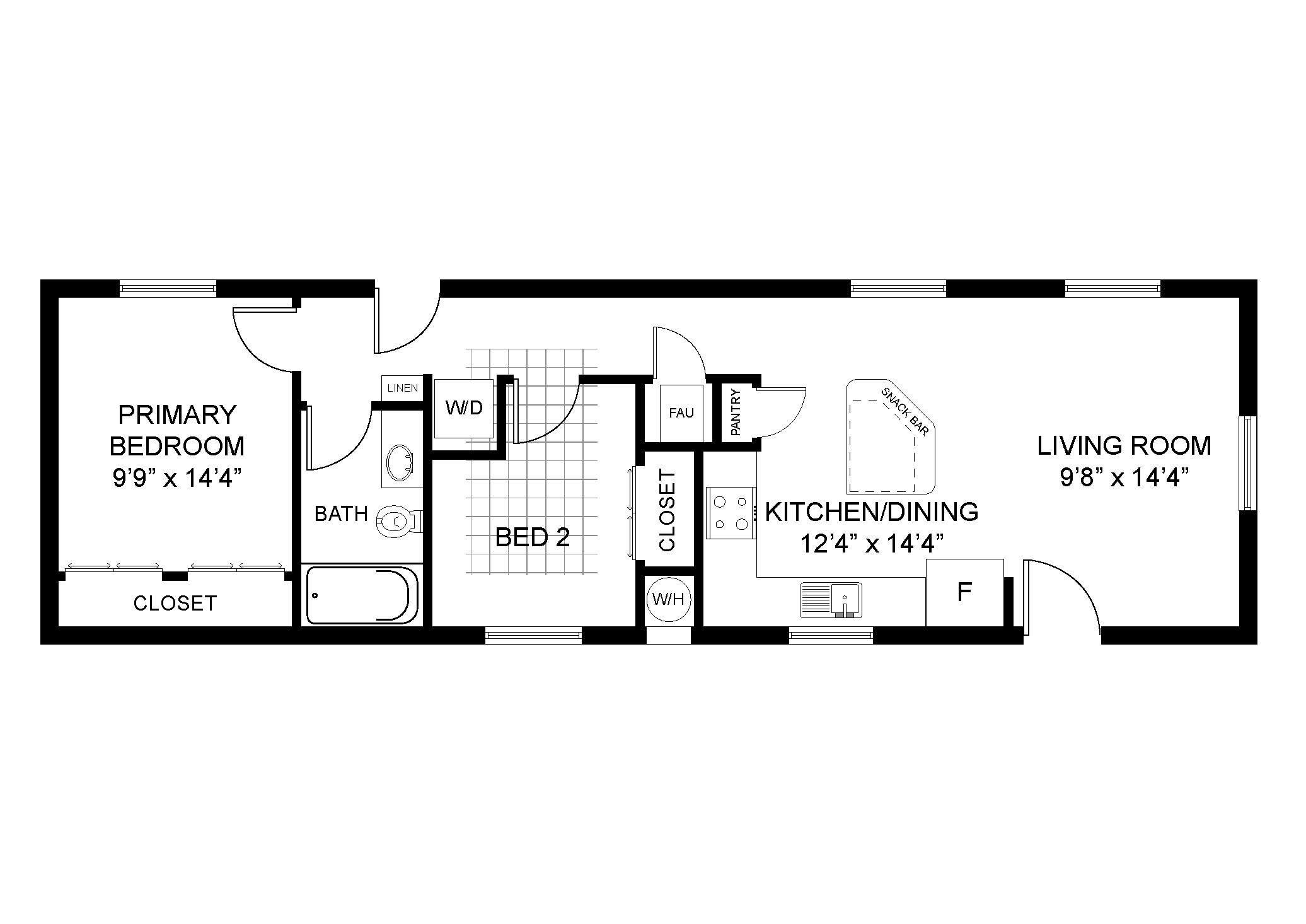 ADORE Crema 688 L floor plan