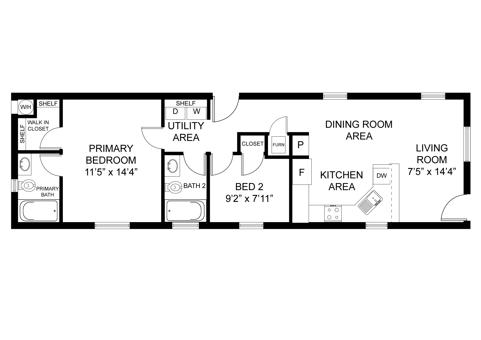 ADORE Crema 780 F floor plan