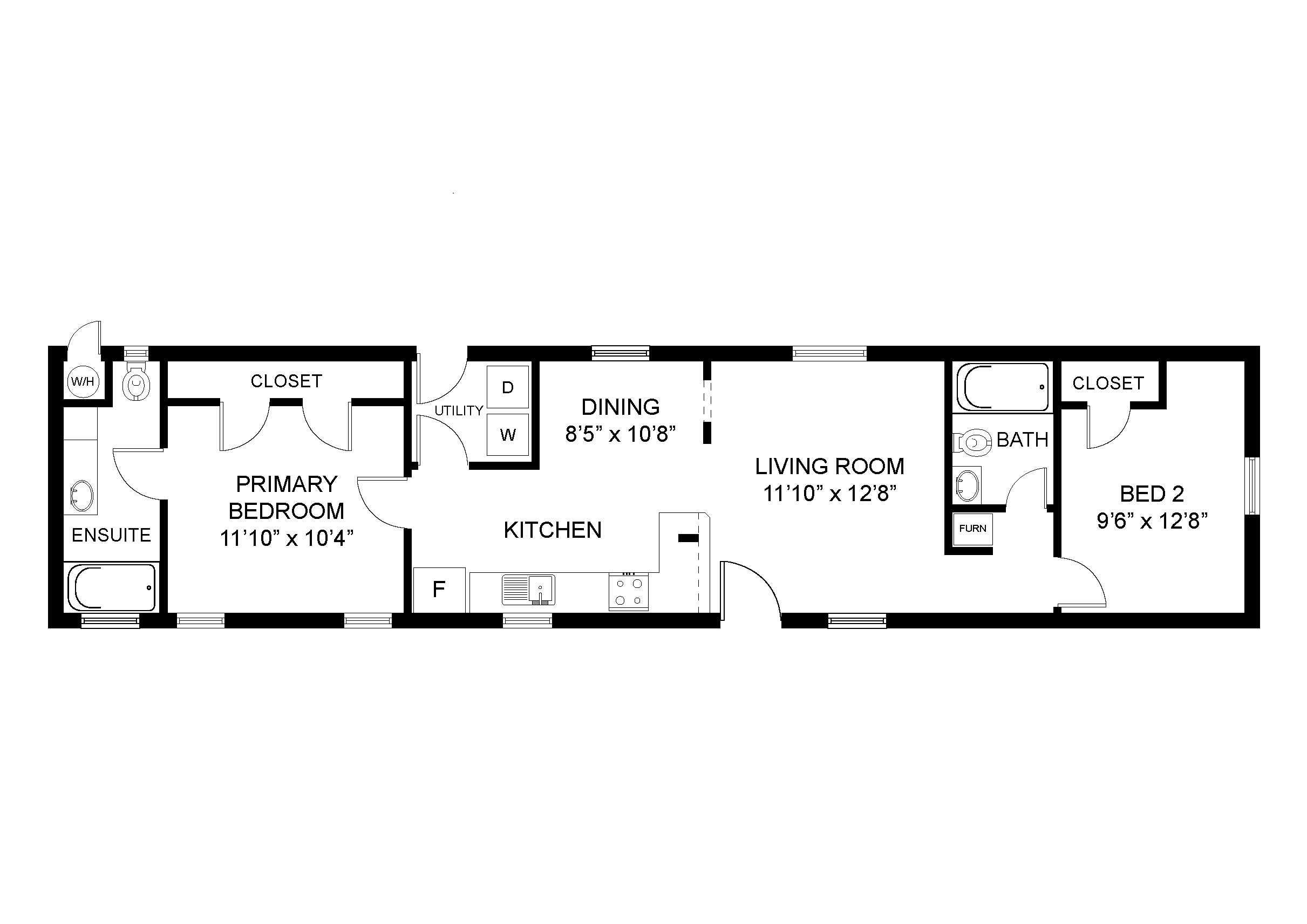 ADORE Crema 800 L floor plan