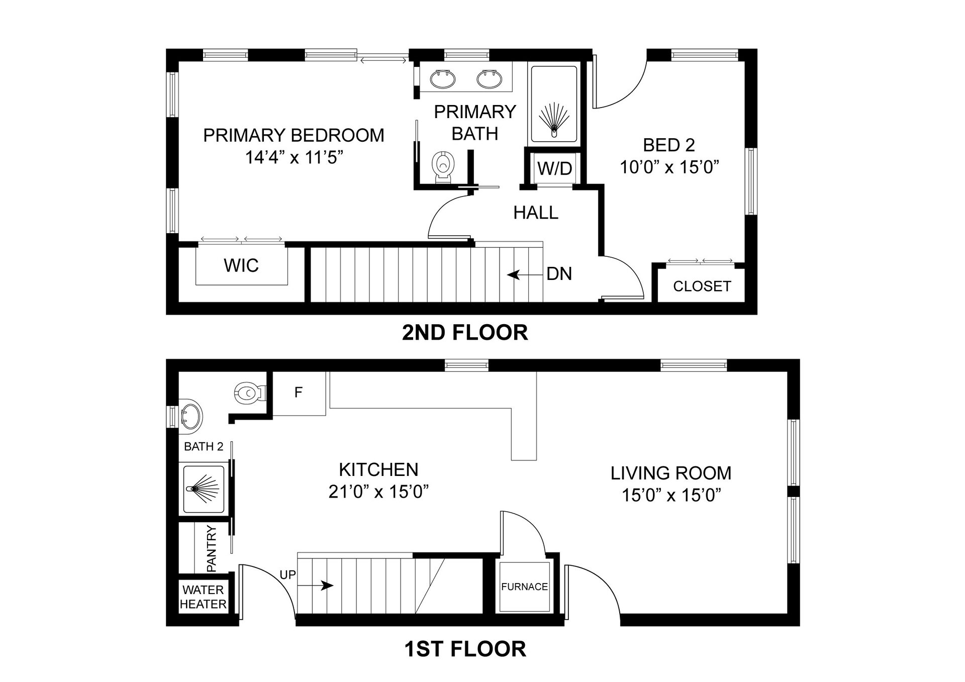 ADORE Heights 1050 floor plan