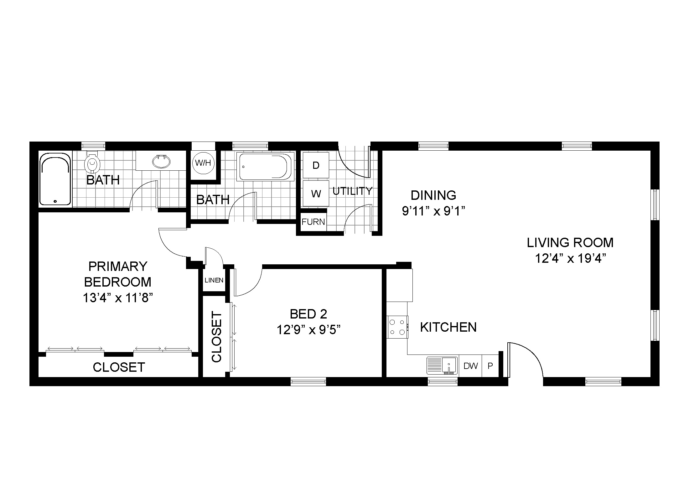 ADORE Horizon 1040 C floor plan