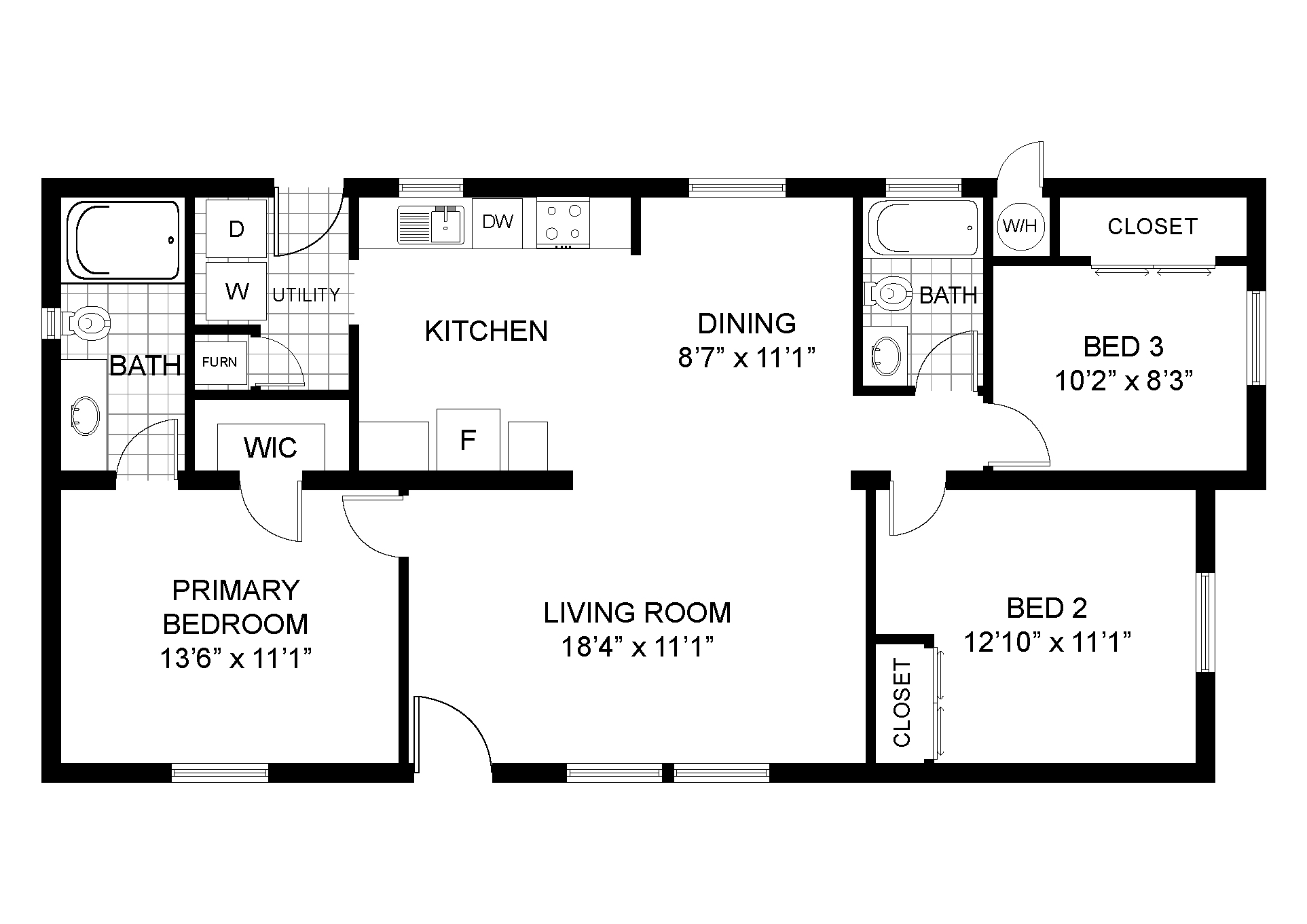 ADORE Horizon 1097 L floor plan