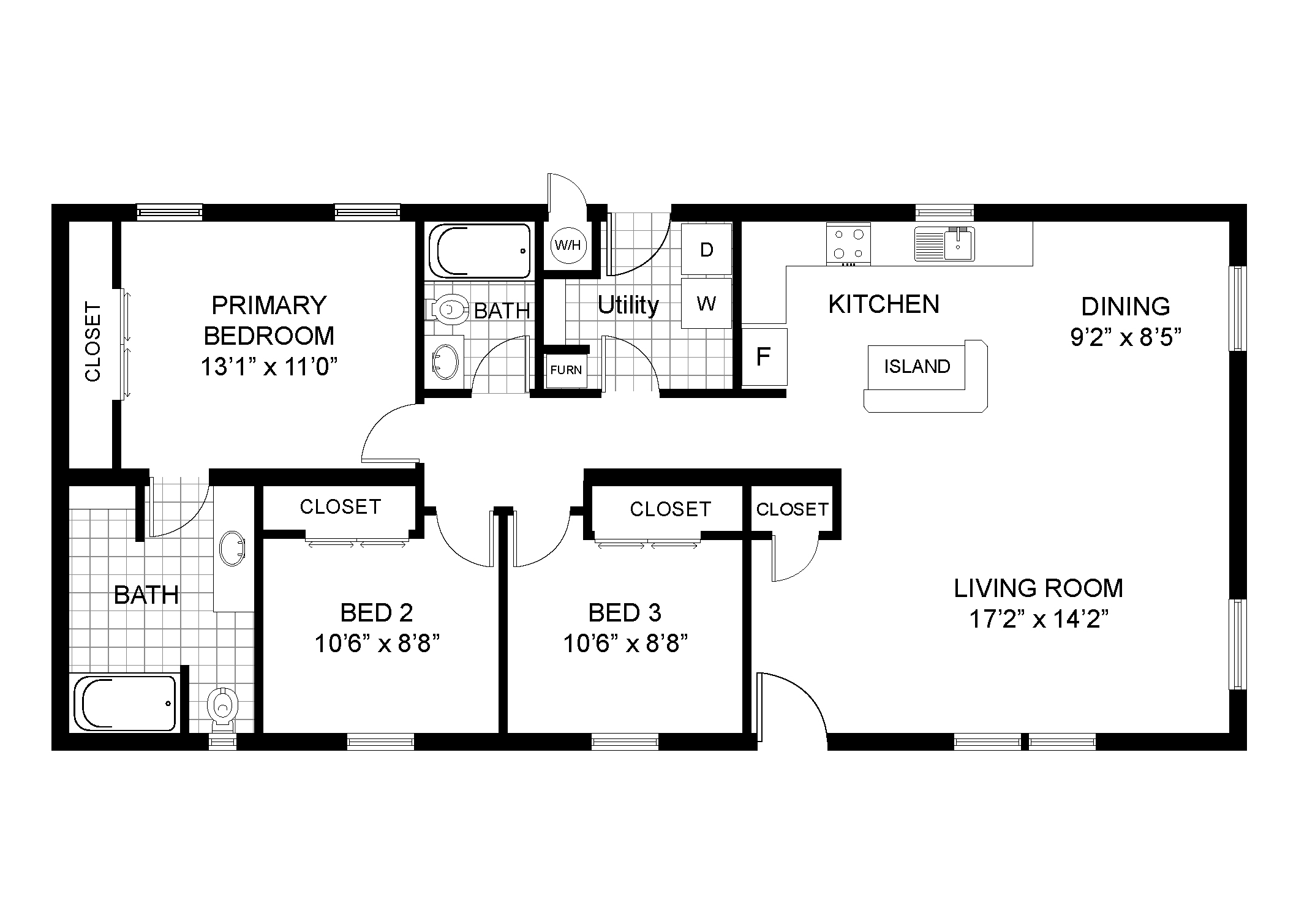 ADORE Horizon 1190 floor plan