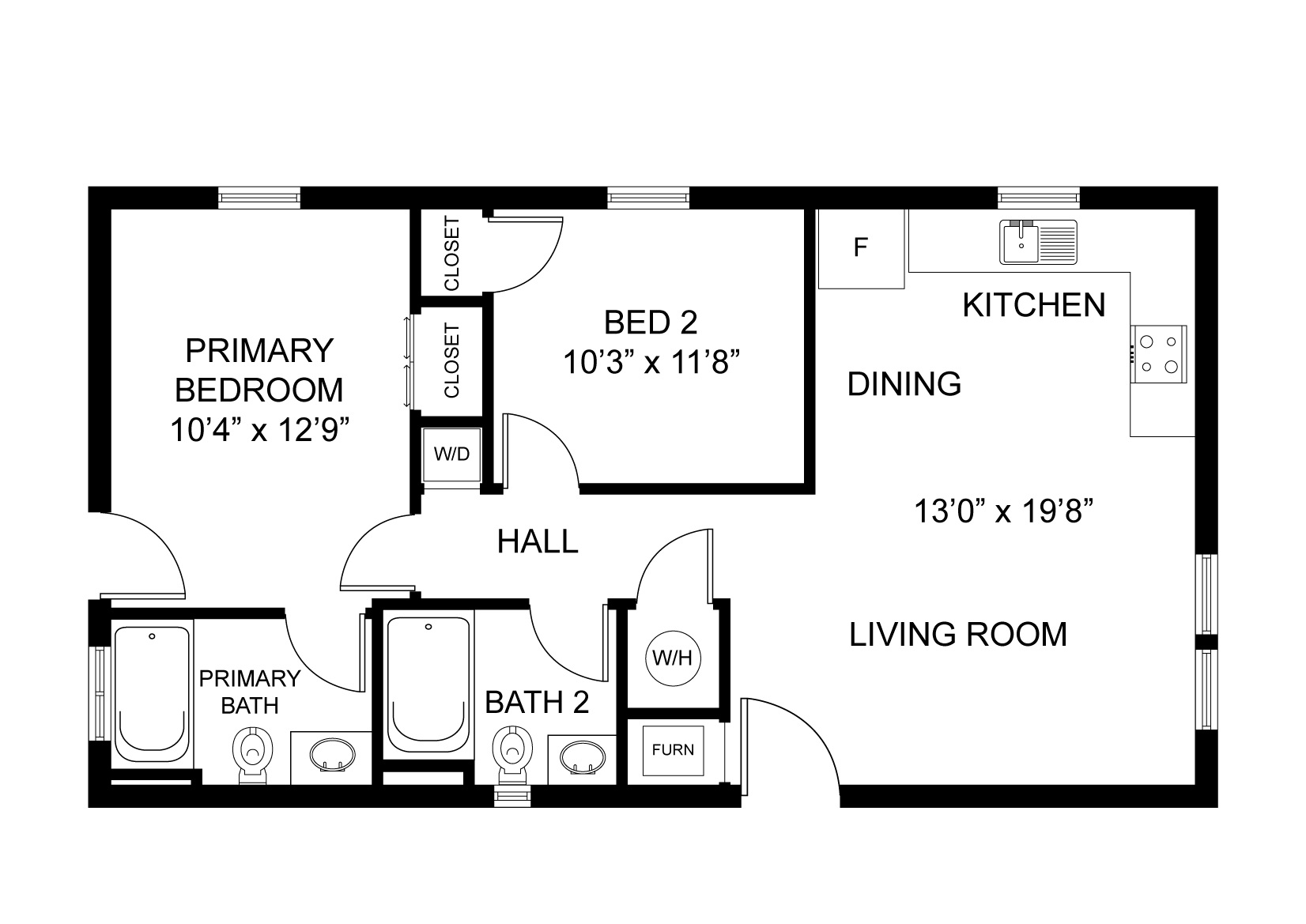 ADORE Horizon 713 F floor plan