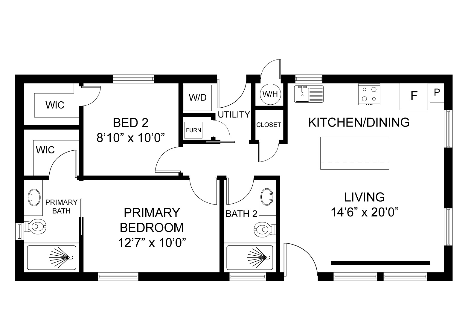 ADORE Horizon 800 X floor plan