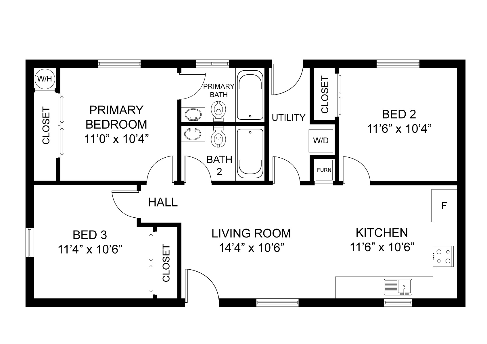 ADORE Horizon 871 F floor plan