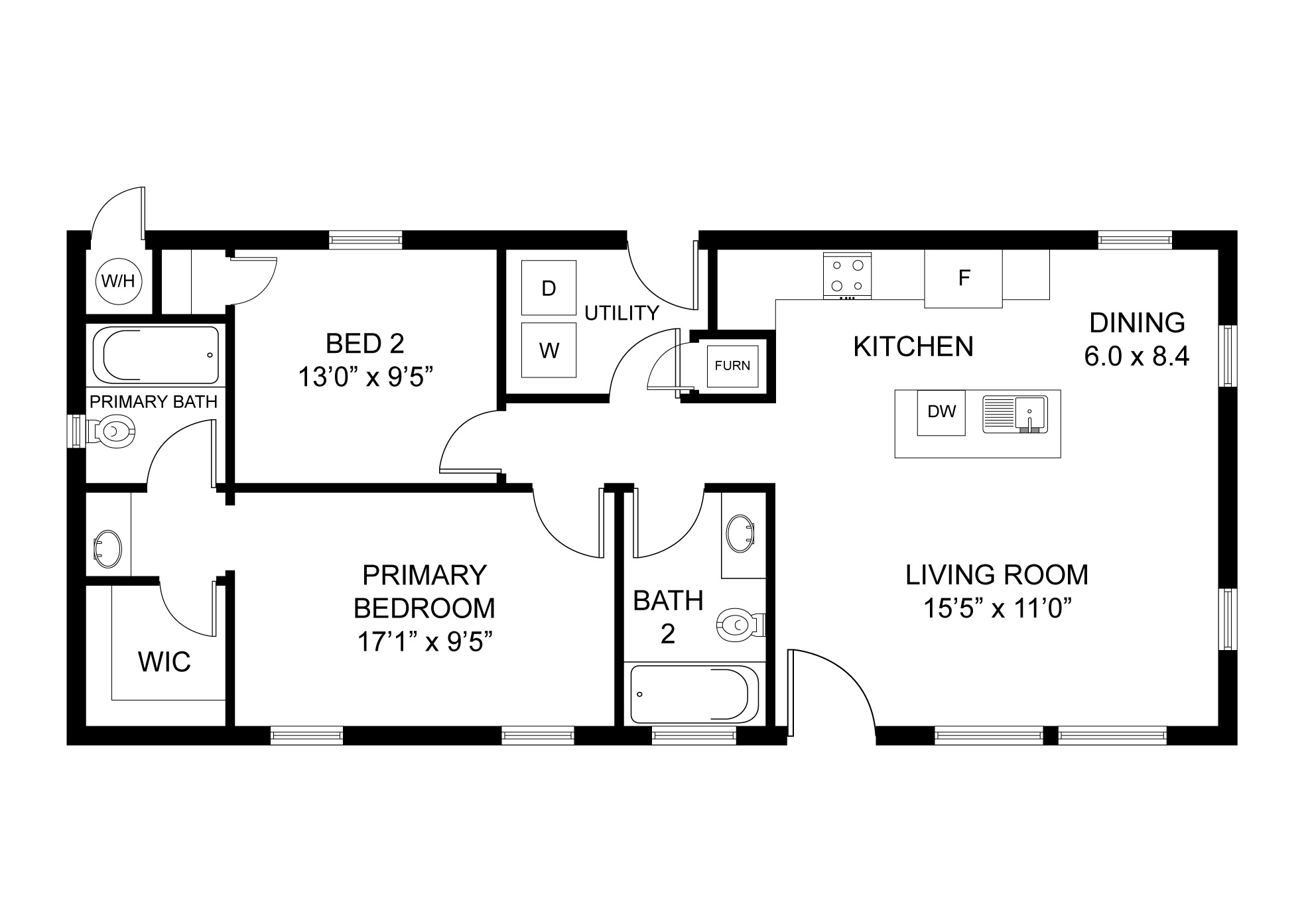 ADORE Horizon 880 L floor plan