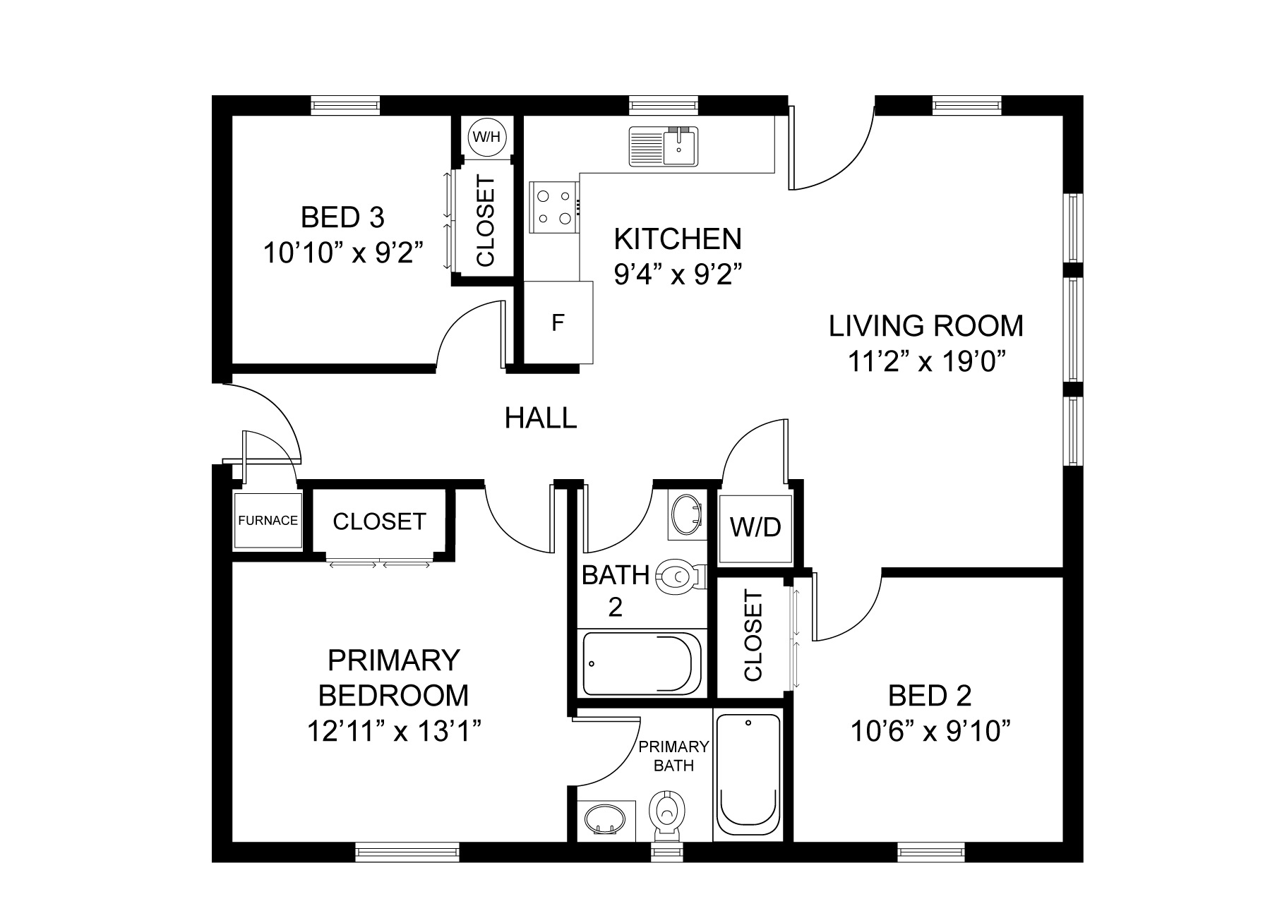 ADORE Horizon 882 F floor plan