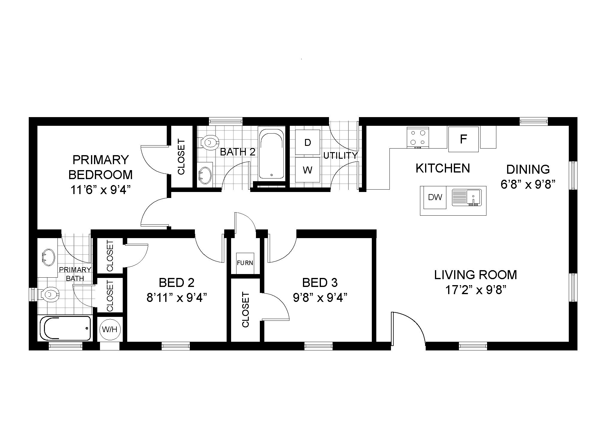 ADORE Horizon 960 L floor plan
