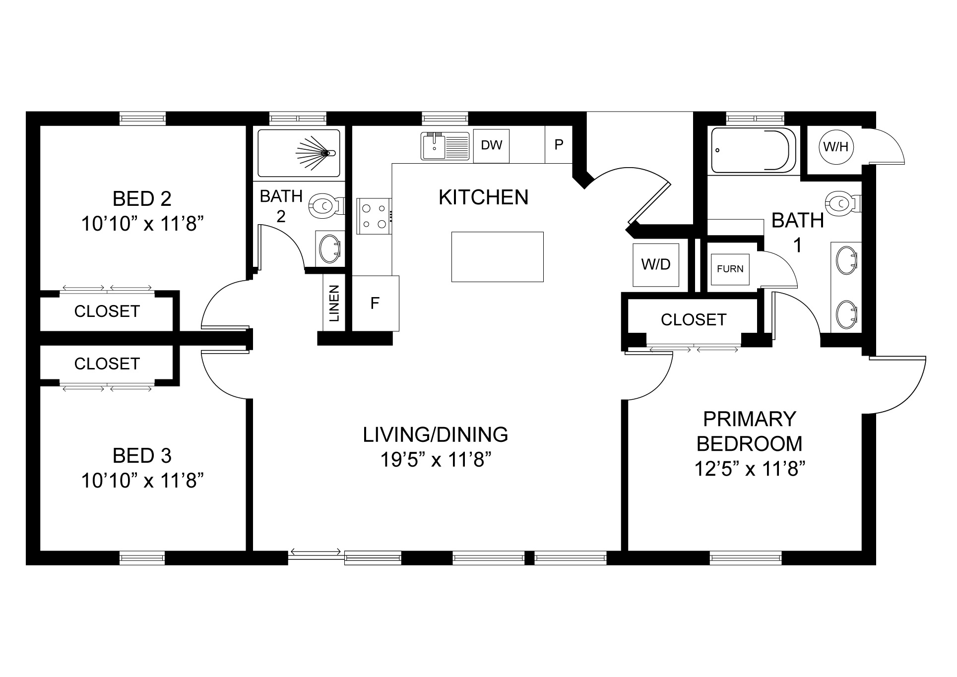 ADORE Horizon 995 L floor plan